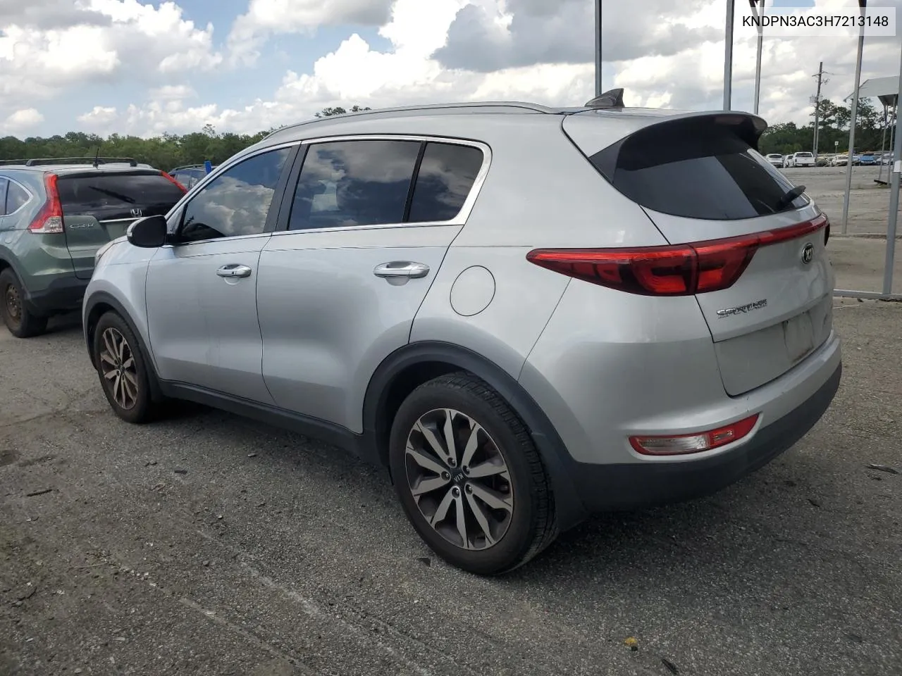 2017 Kia Sportage Ex VIN: KNDPN3AC3H7213148 Lot: 64568334