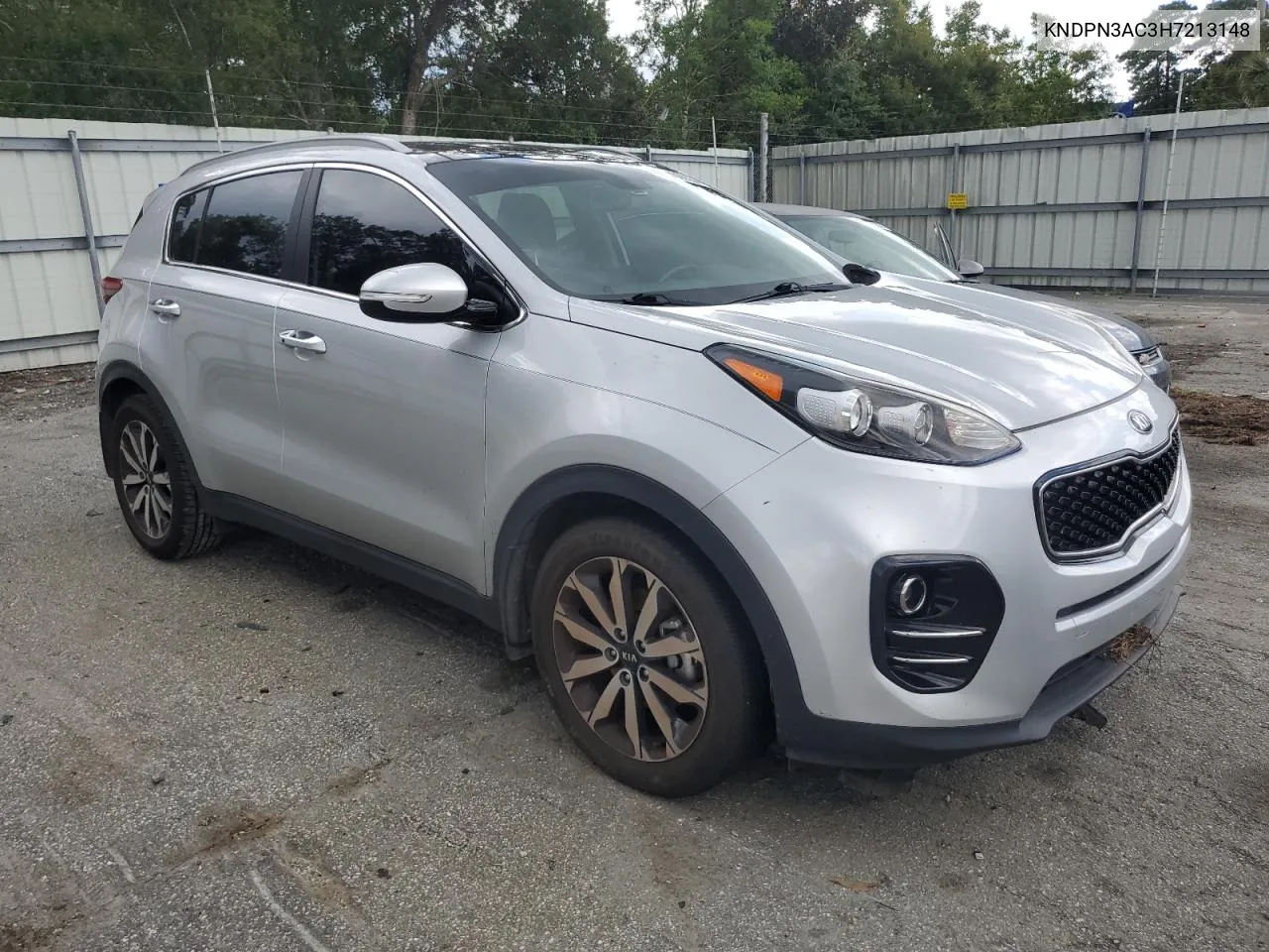 2017 Kia Sportage Ex VIN: KNDPN3AC3H7213148 Lot: 64568334