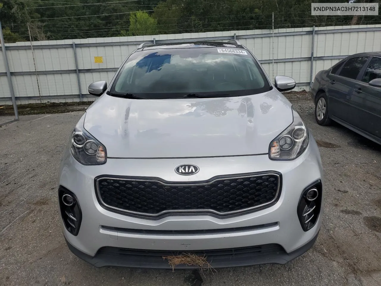 2017 Kia Sportage Ex VIN: KNDPN3AC3H7213148 Lot: 64568334