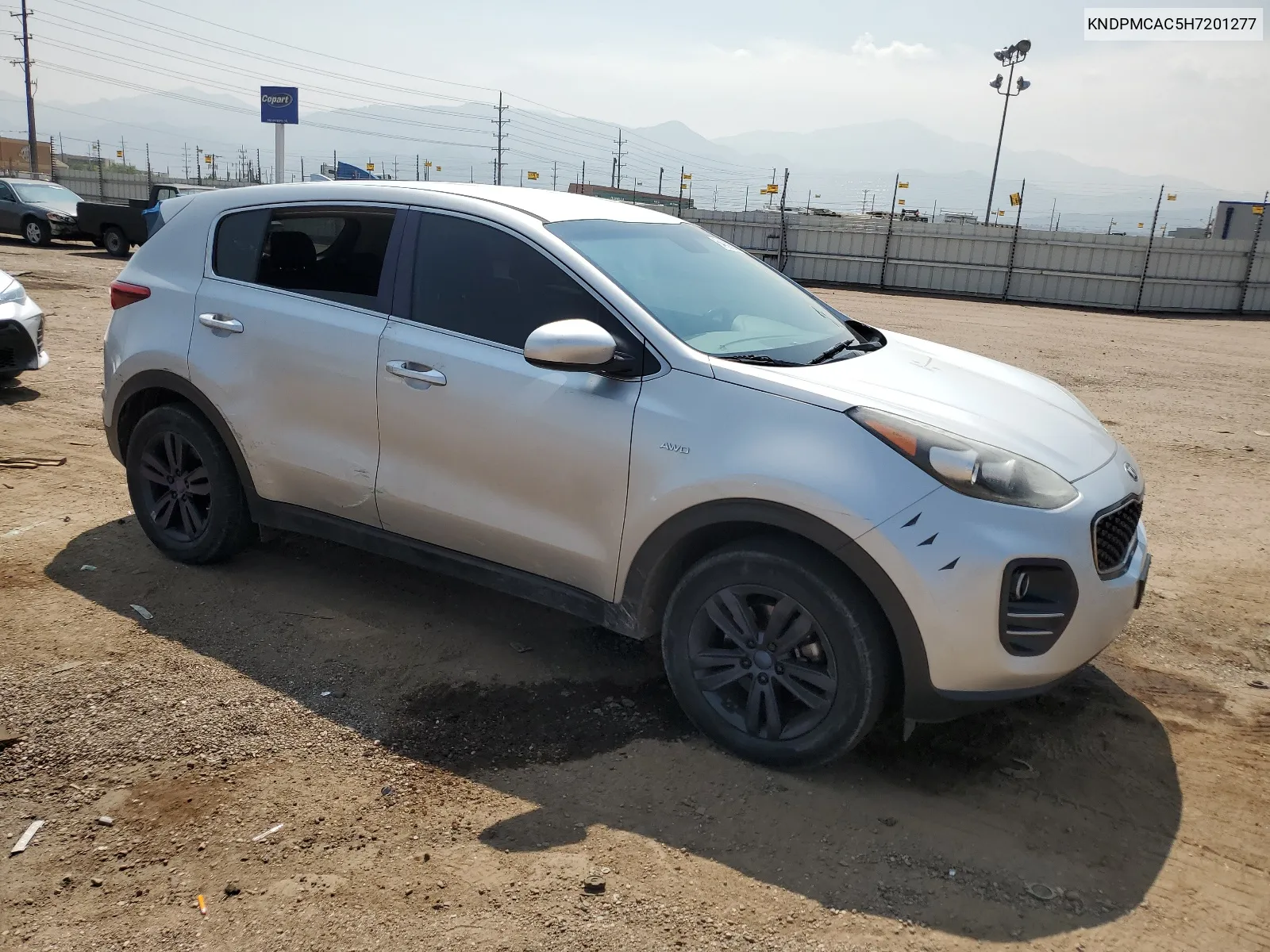 KNDPMCAC5H7201277 2017 Kia Sportage Lx