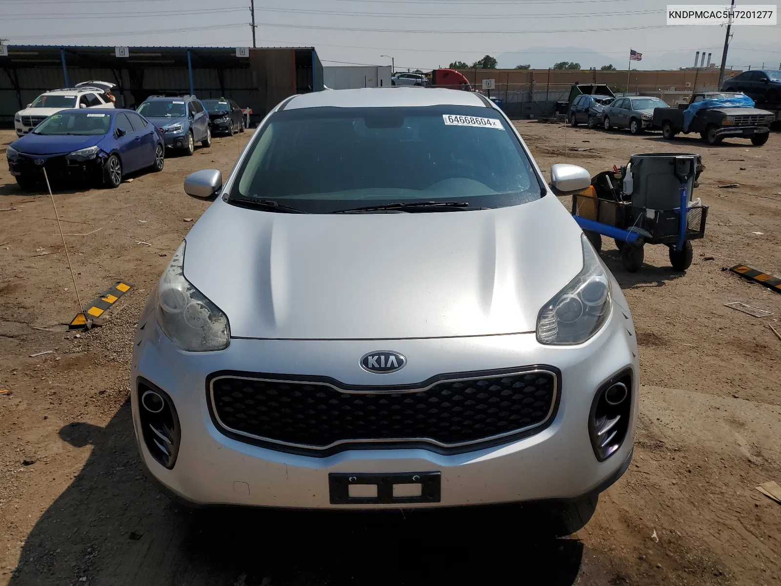 KNDPMCAC5H7201277 2017 Kia Sportage Lx