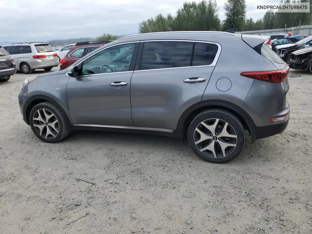 2017 Kia Sportage Sx VIN: KNDPRCA62H7098475 Lot: 64843094