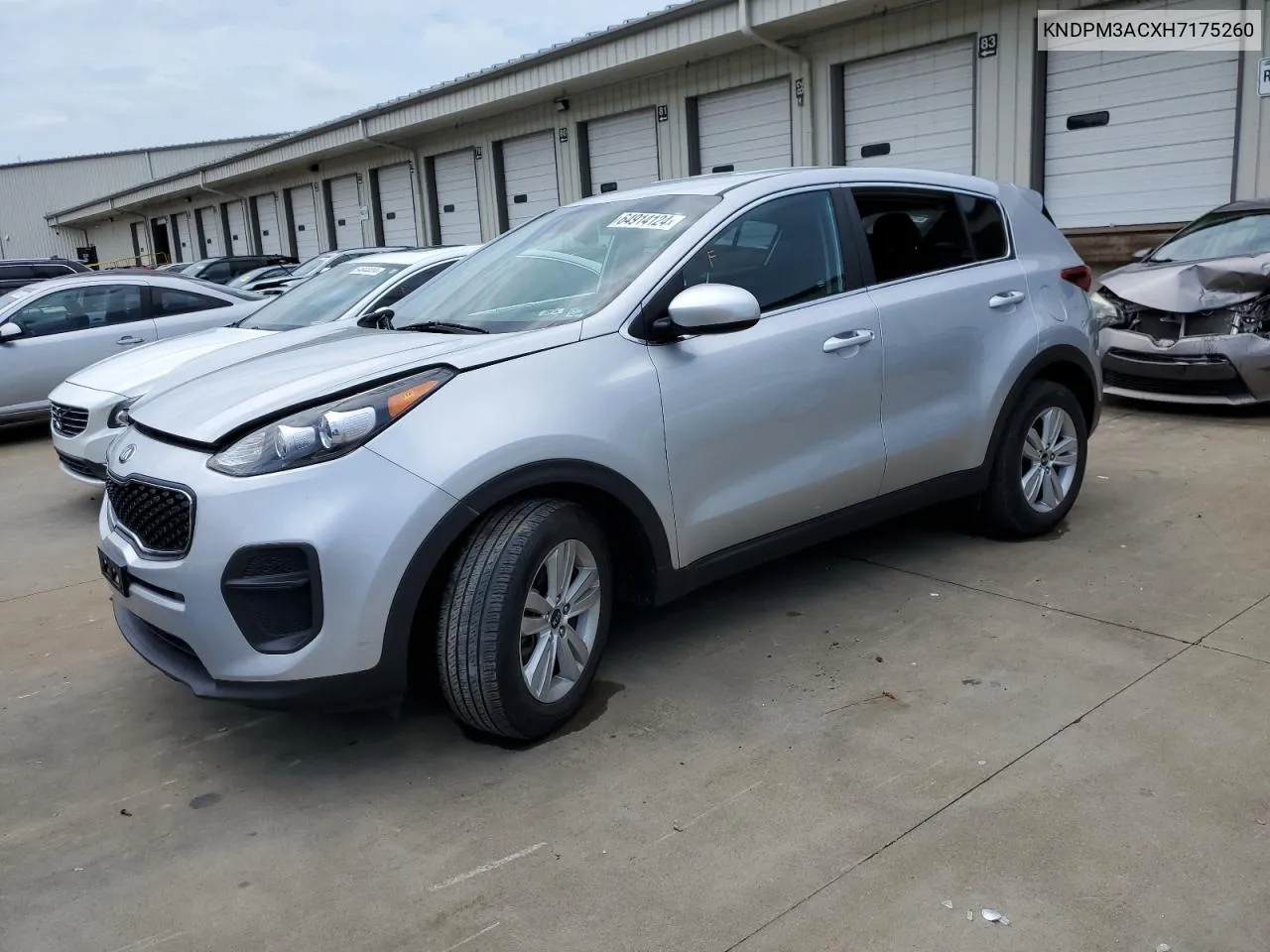 2017 Kia Sportage Lx VIN: KNDPM3ACXH7175260 Lot: 64914124