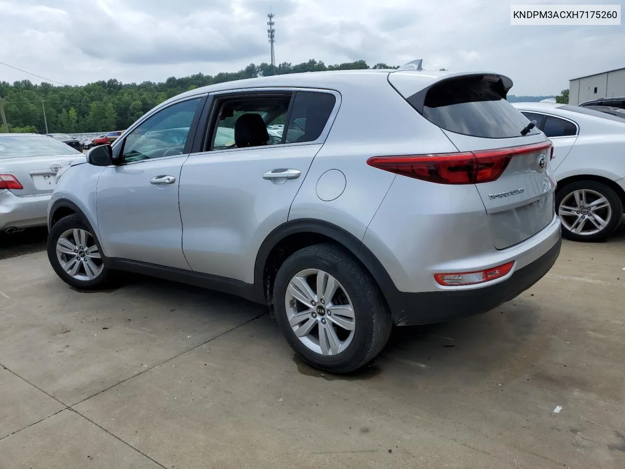 2017 Kia Sportage Lx VIN: KNDPM3ACXH7175260 Lot: 64914124