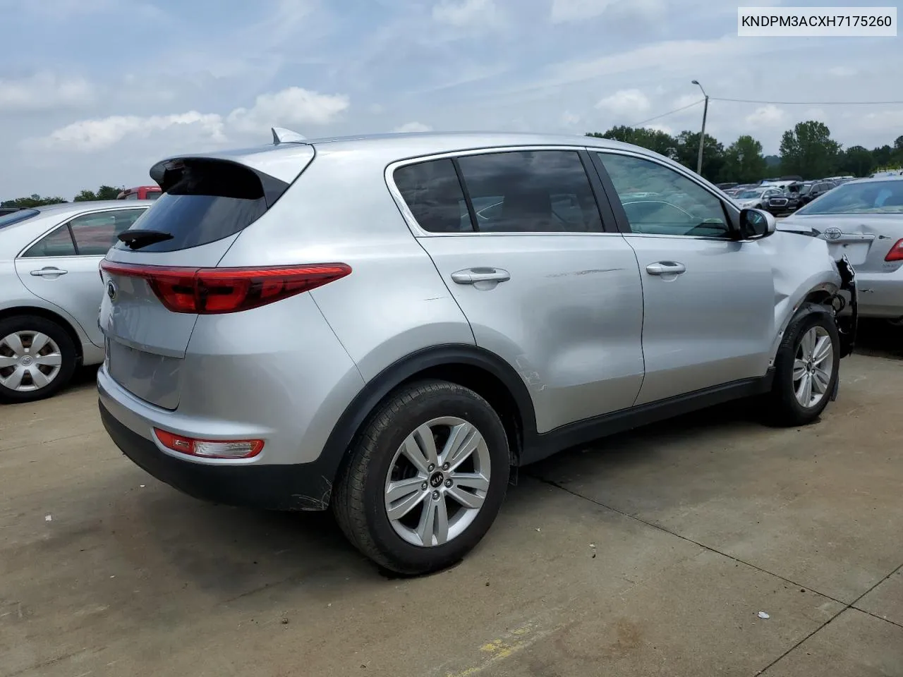 KNDPM3ACXH7175260 2017 Kia Sportage Lx