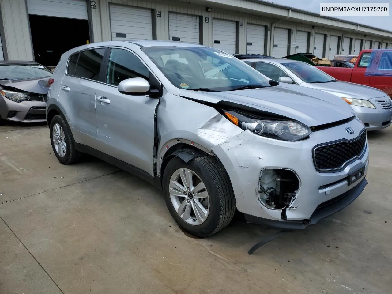 KNDPM3ACXH7175260 2017 Kia Sportage Lx