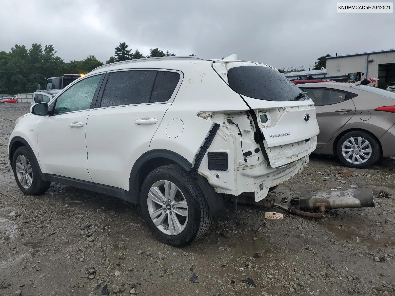 KNDPMCAC5H7042521 2017 Kia Sportage Lx