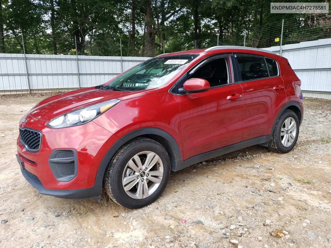 KNDPM3AC4H7275581 2017 Kia Sportage Lx