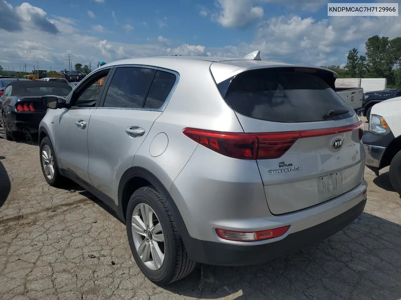 KNDPMCAC7H7129966 2017 Kia Sportage Lx