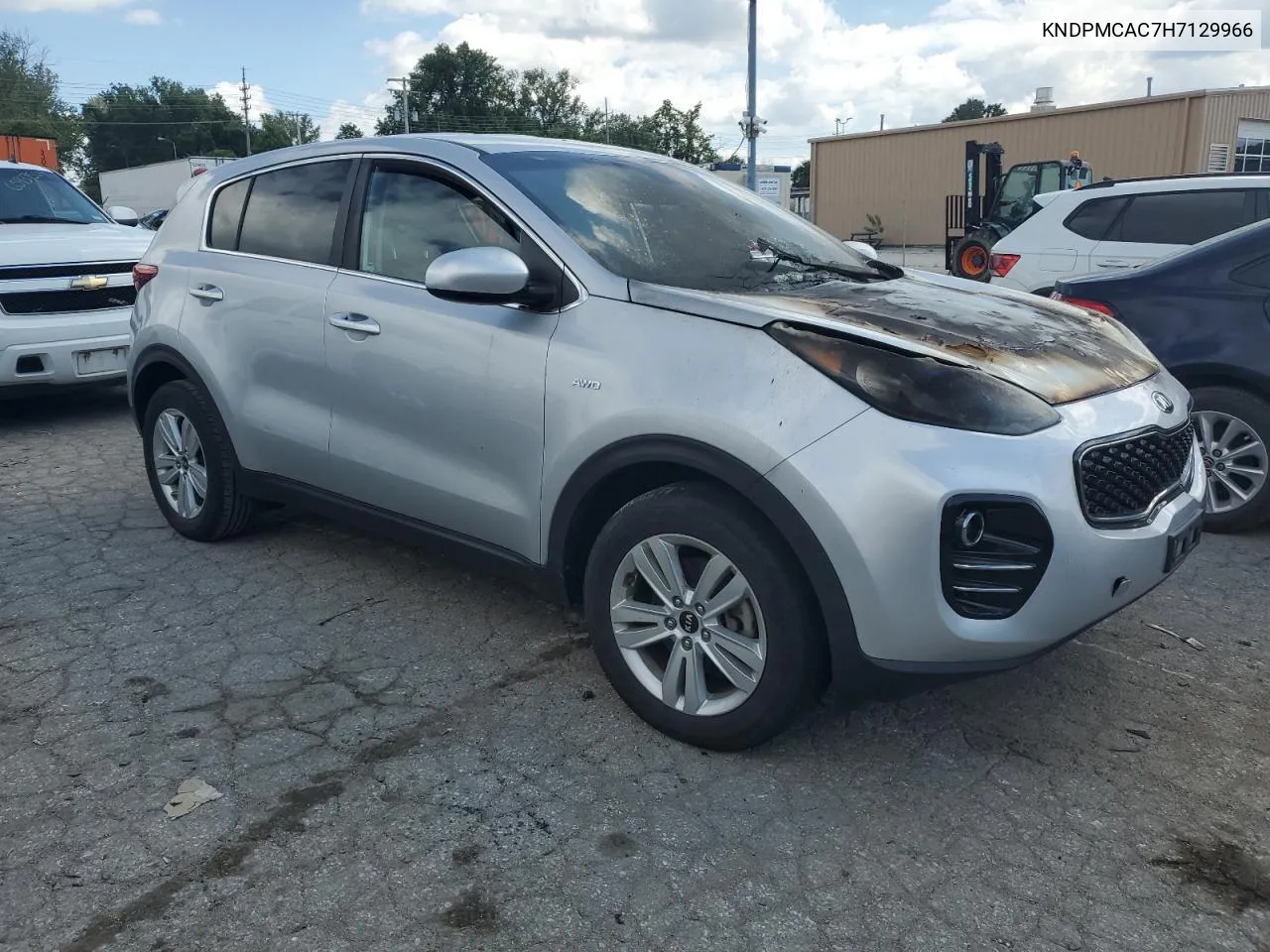 2017 Kia Sportage Lx VIN: KNDPMCAC7H7129966 Lot: 65995884