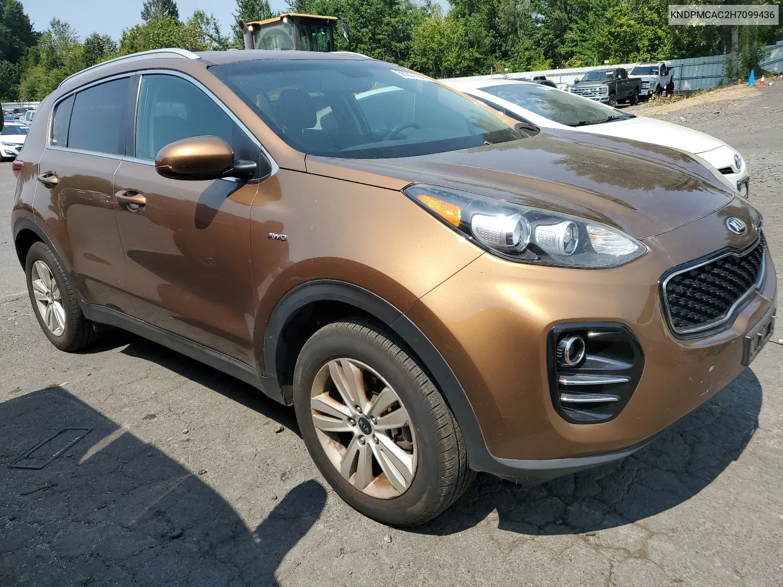 KNDPMCAC2H7099436 2017 Kia Sportage Lx