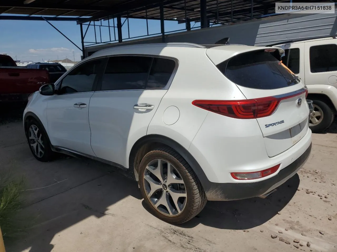 KNDPR3A64H7151838 2017 Kia Sportage Sx