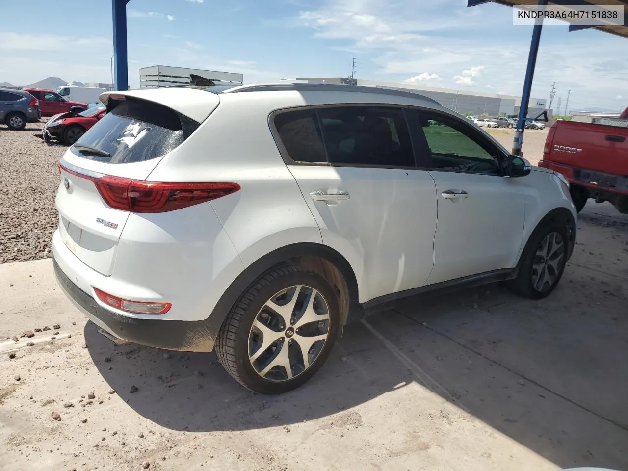 KNDPR3A64H7151838 2017 Kia Sportage Sx