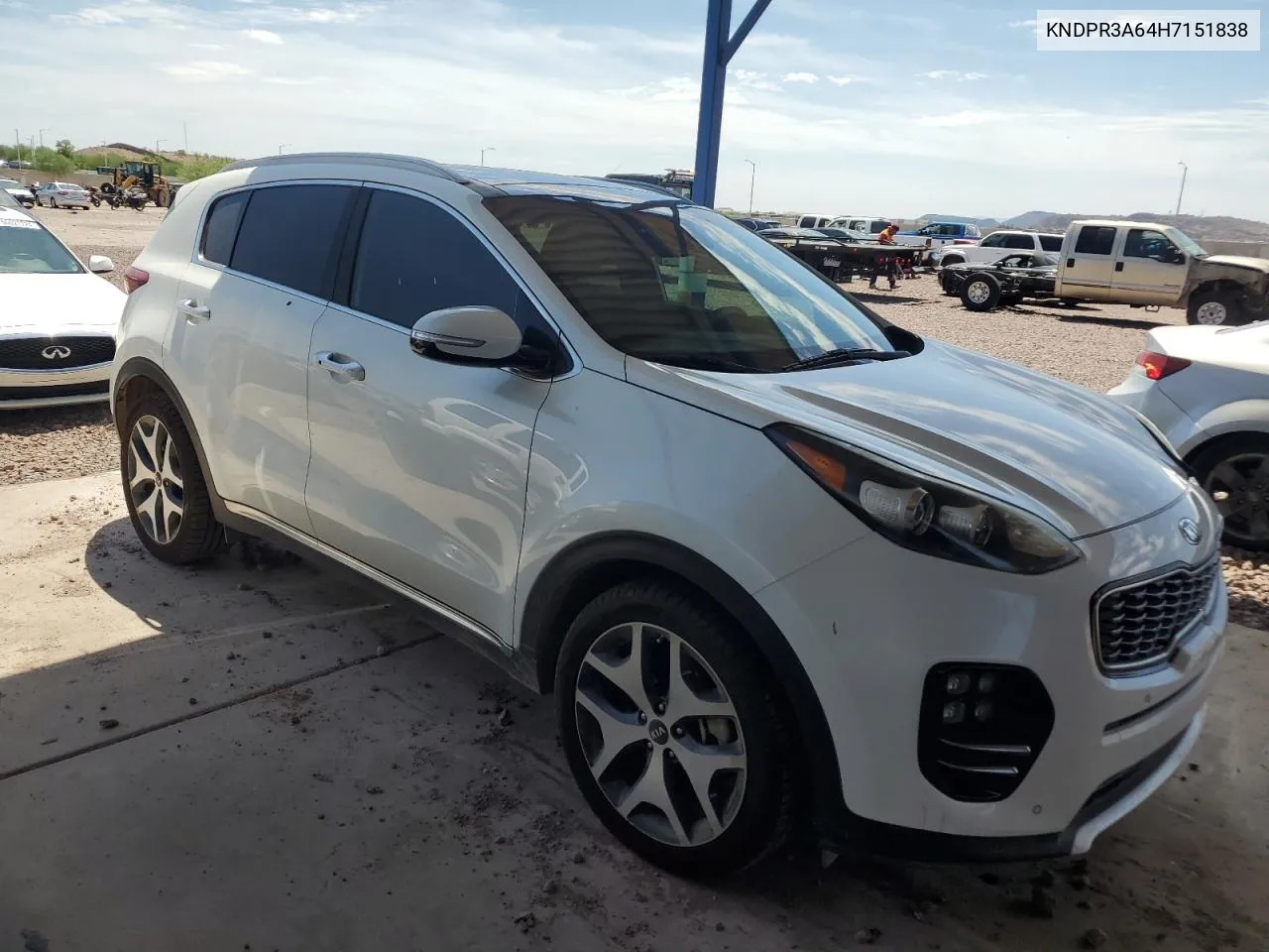 KNDPR3A64H7151838 2017 Kia Sportage Sx