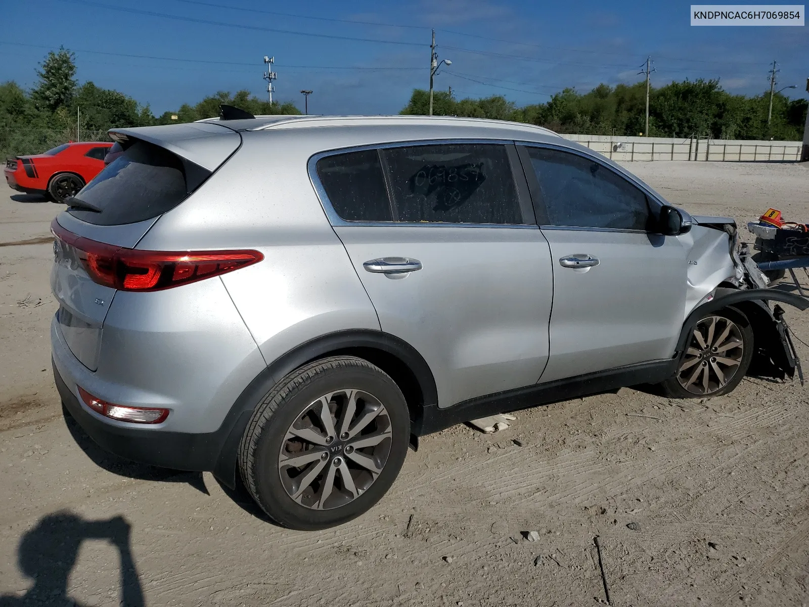 2017 Kia Sportage Ex VIN: KNDPNCAC6H7069854 Lot: 66482204