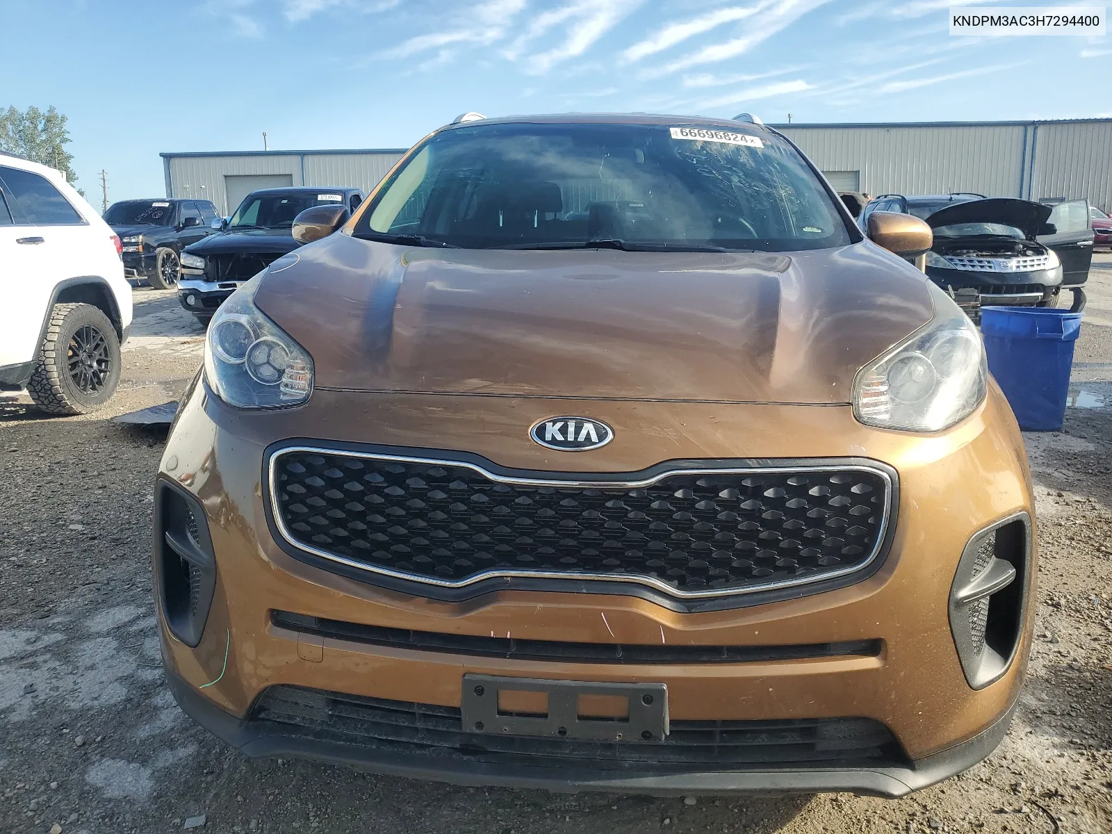 2017 Kia Sportage Lx VIN: KNDPM3AC3H7294400 Lot: 66696824