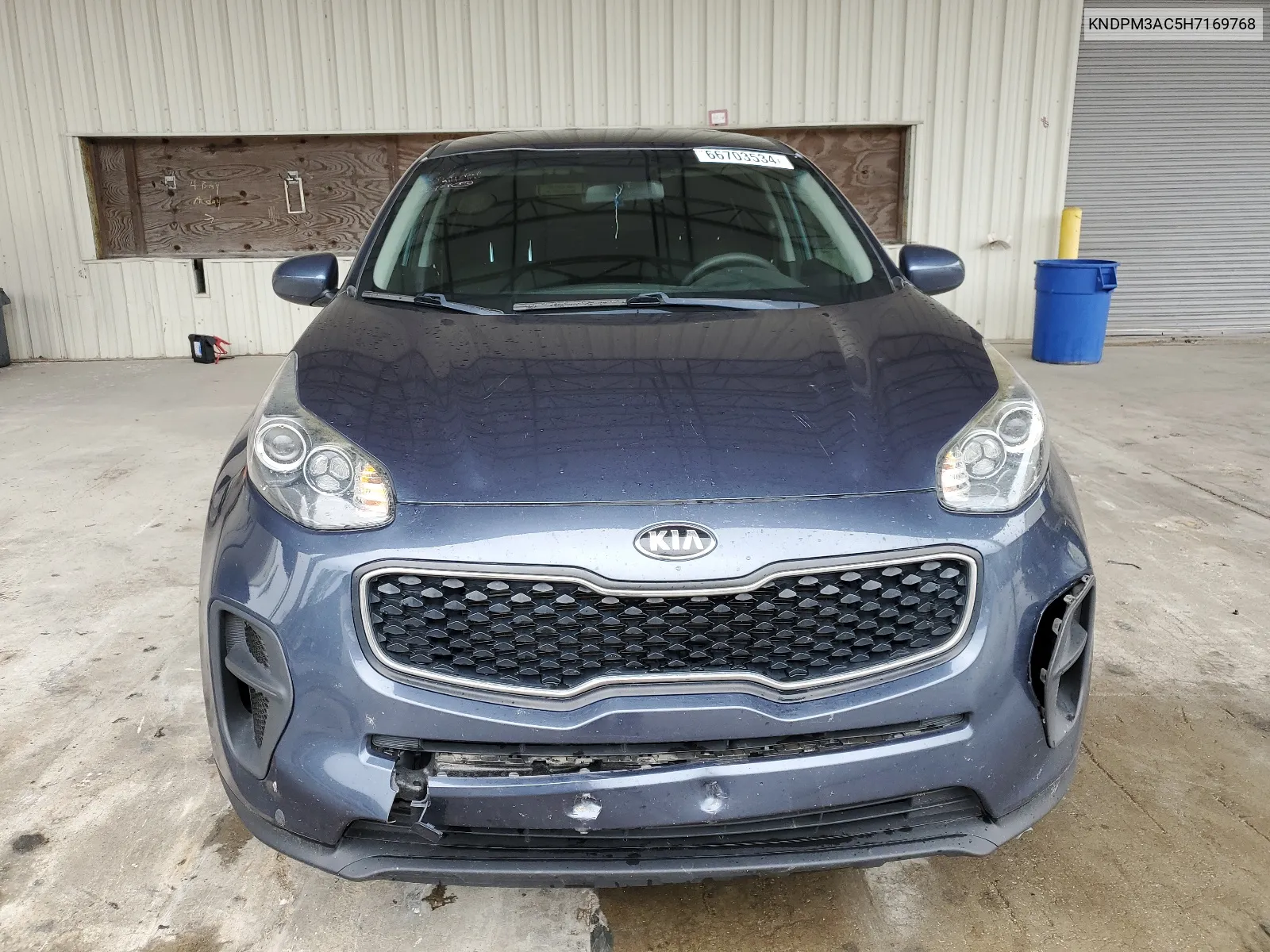 2017 Kia Sportage Lx VIN: KNDPM3AC5H7169768 Lot: 66703534