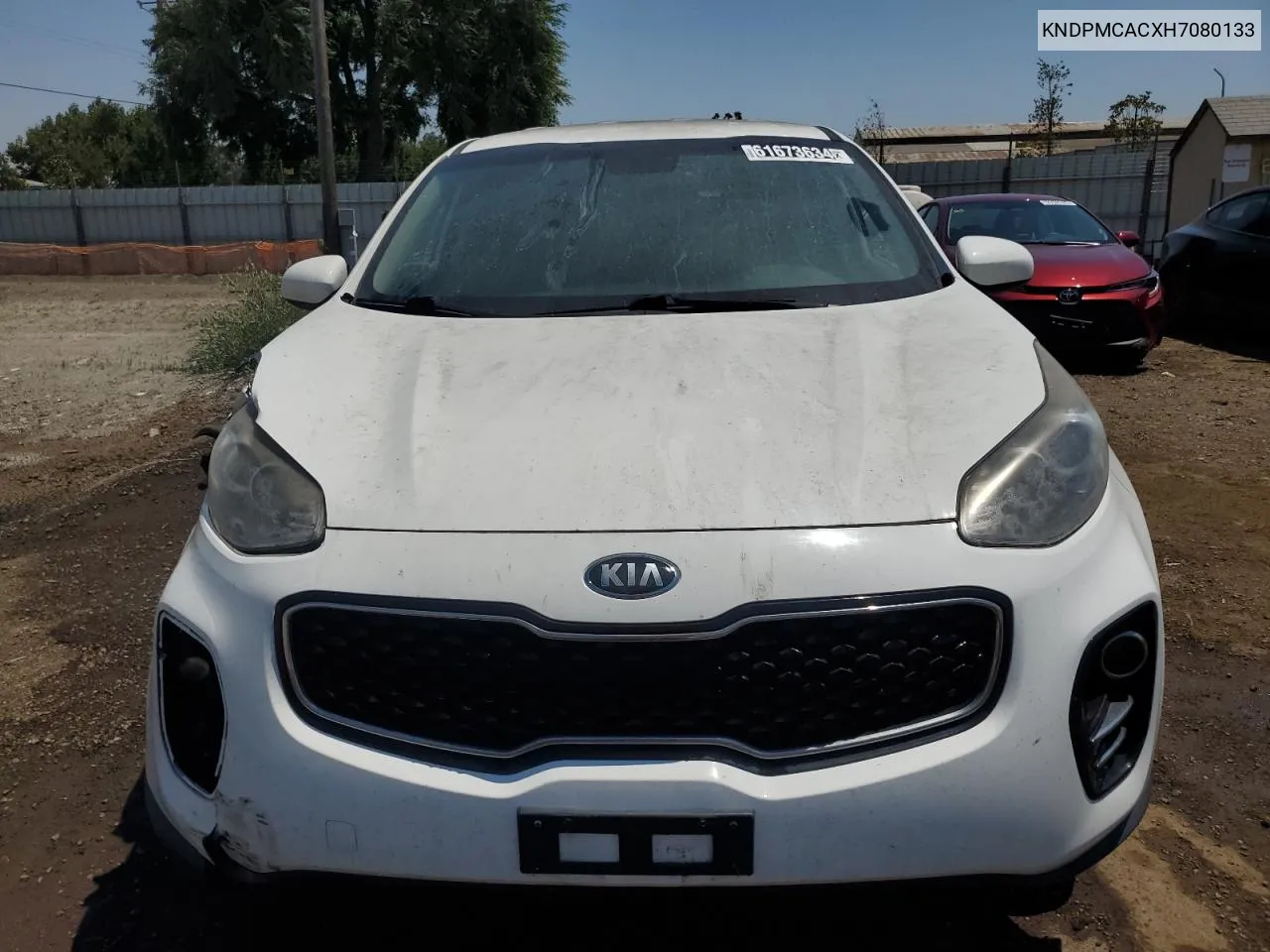 2017 Kia Sportage Lx VIN: KNDPMCACXH7080133 Lot: 66704514