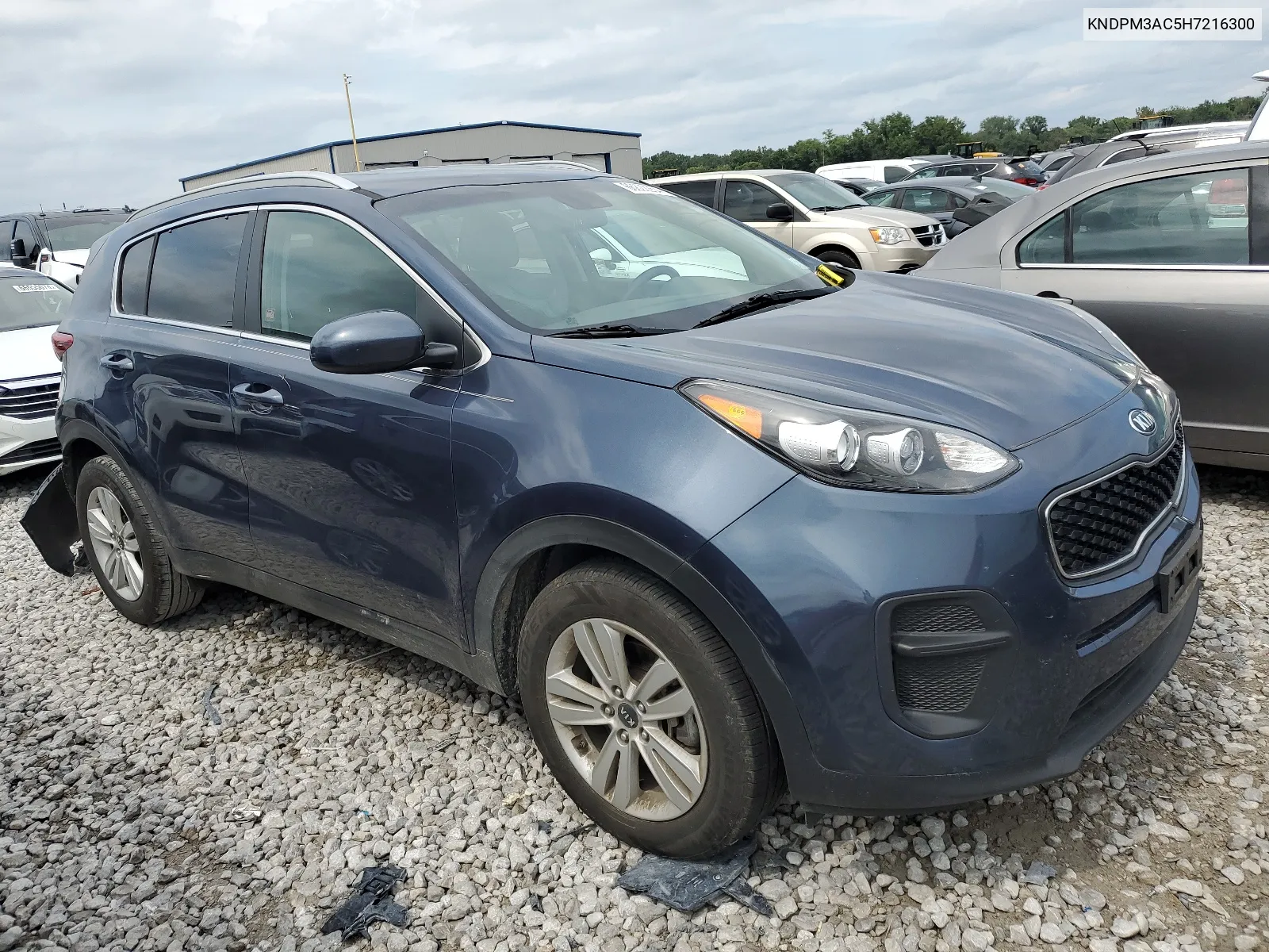 2017 Kia Sportage Lx VIN: KNDPM3AC5H7216300 Lot: 66822254