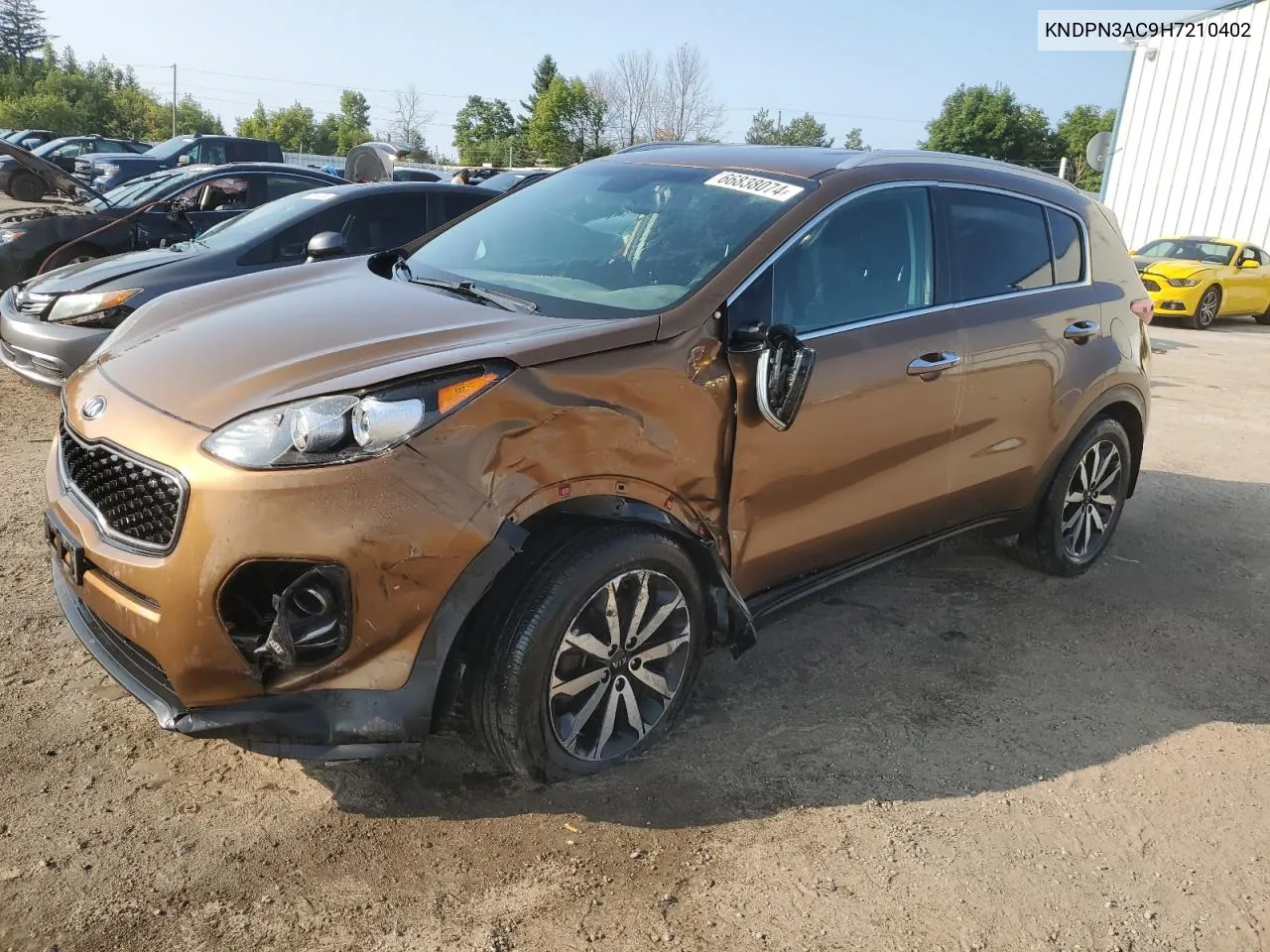 KNDPN3AC9H7210402 2017 Kia Sportage Ex