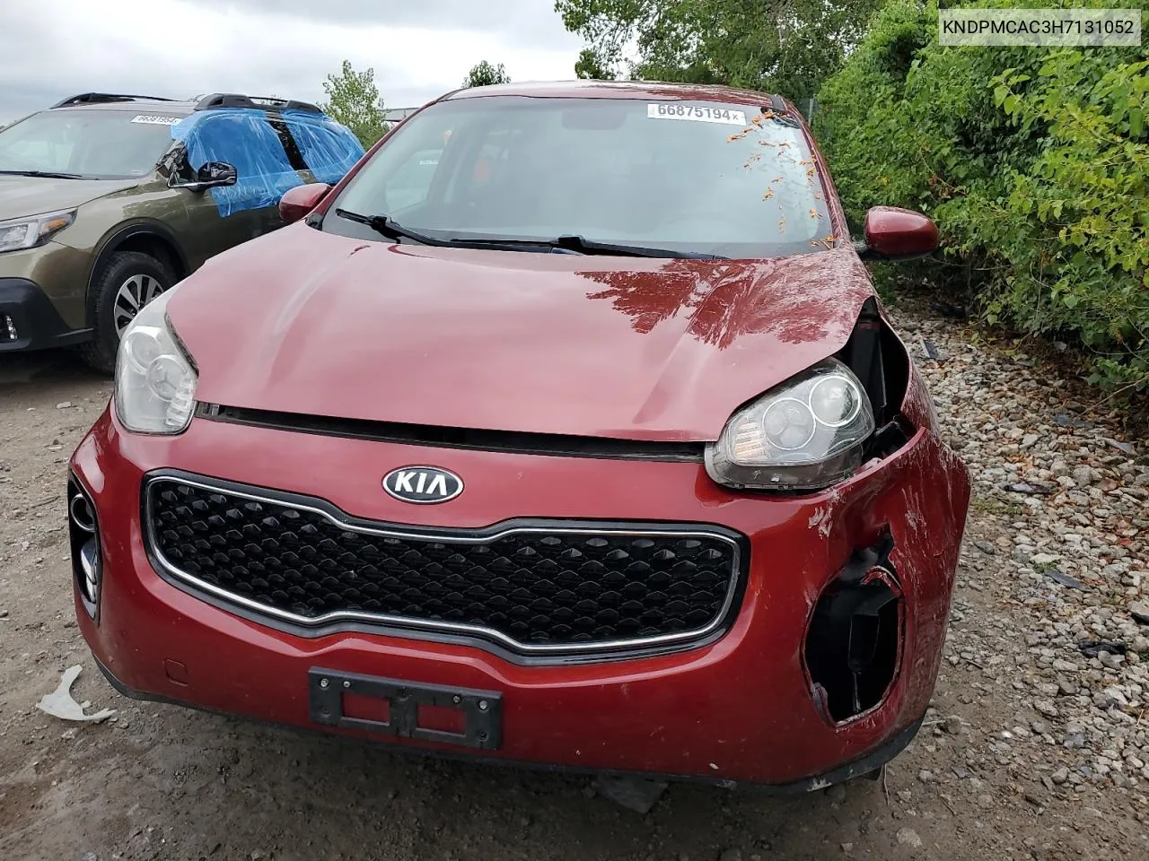 KNDPMCAC3H7131052 2017 Kia Sportage Lx