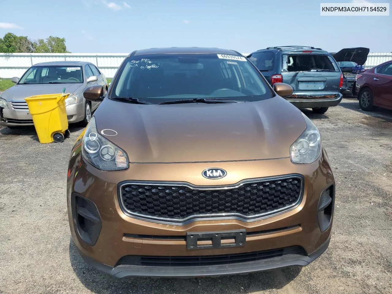 KNDPM3AC0H7154529 2017 Kia Sportage Lx