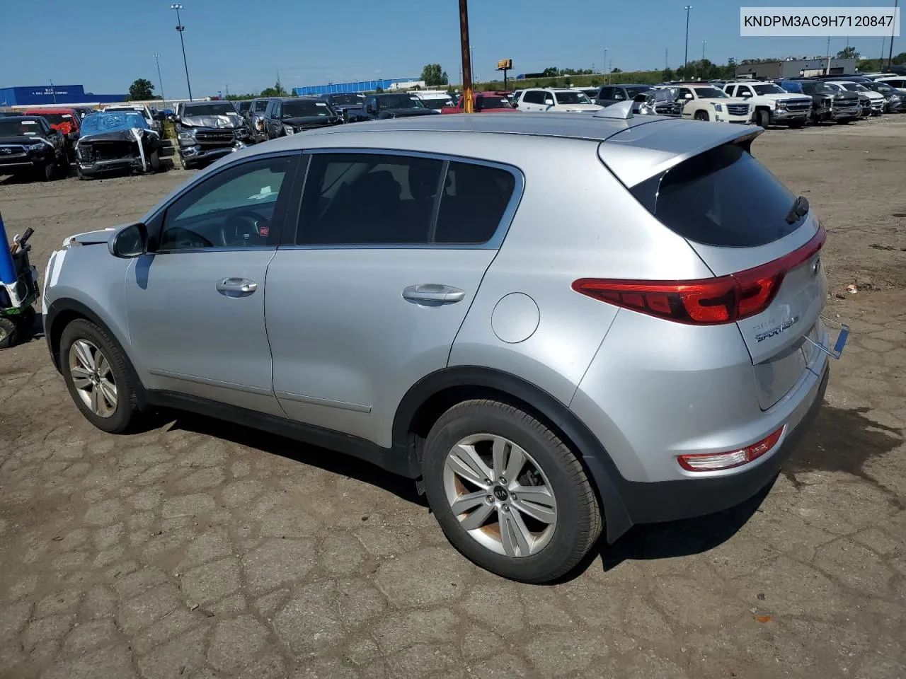 2017 Kia Sportage Lx VIN: KNDPM3AC9H7120847 Lot: 66951254