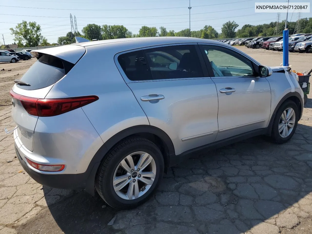 2017 Kia Sportage Lx VIN: KNDPM3AC9H7120847 Lot: 66951254