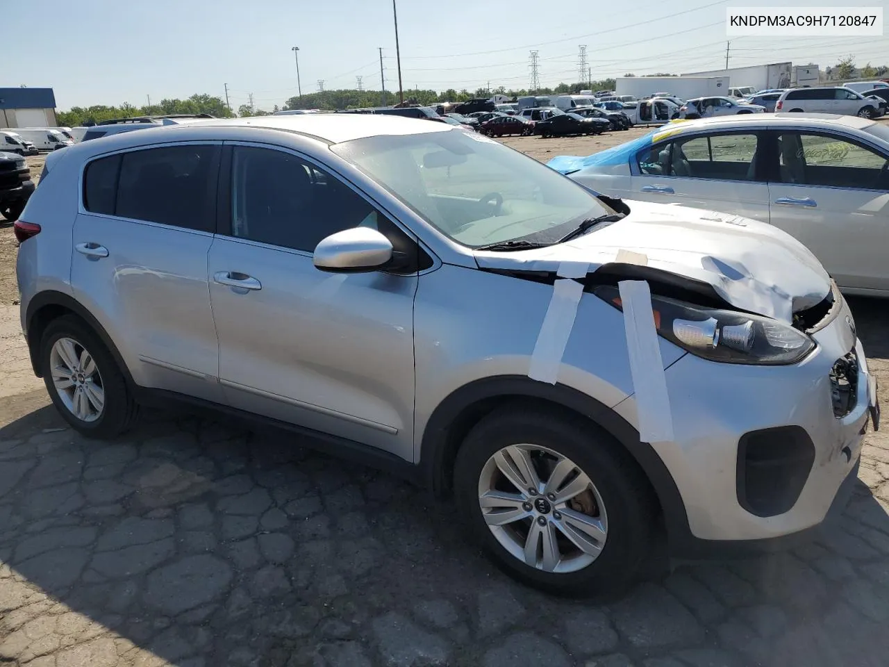 2017 Kia Sportage Lx VIN: KNDPM3AC9H7120847 Lot: 66951254