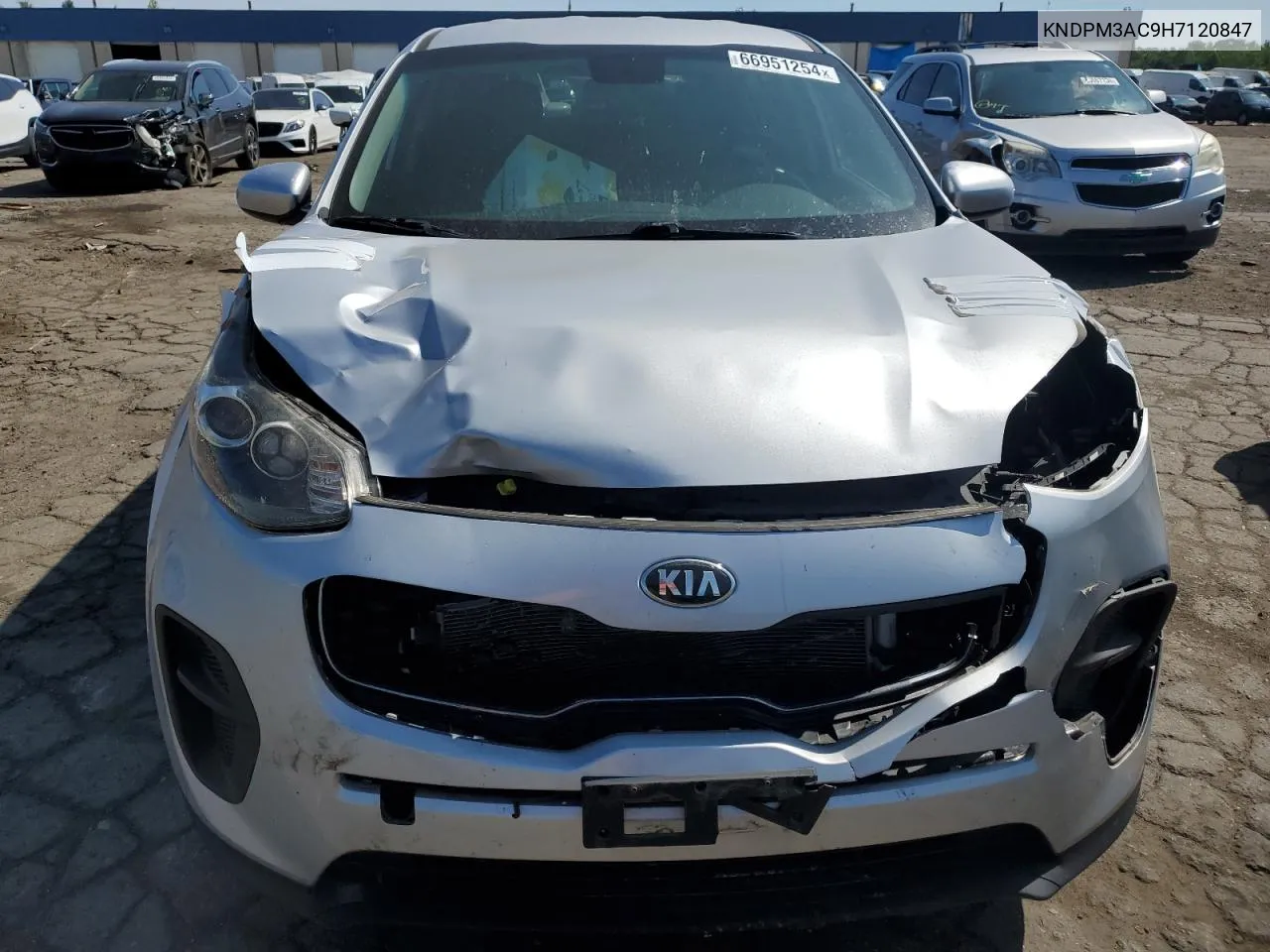 KNDPM3AC9H7120847 2017 Kia Sportage Lx