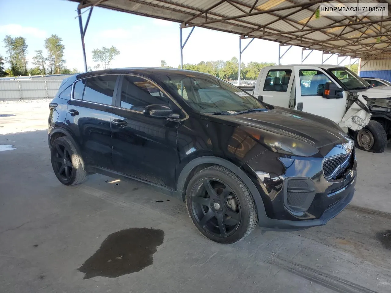 KNDPM3AC3H7108578 2017 Kia Sportage Lx