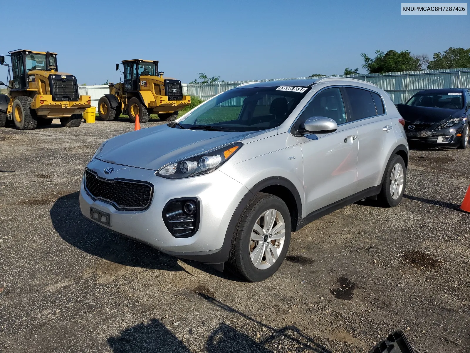 KNDPMCAC8H7287426 2017 Kia Sportage Lx