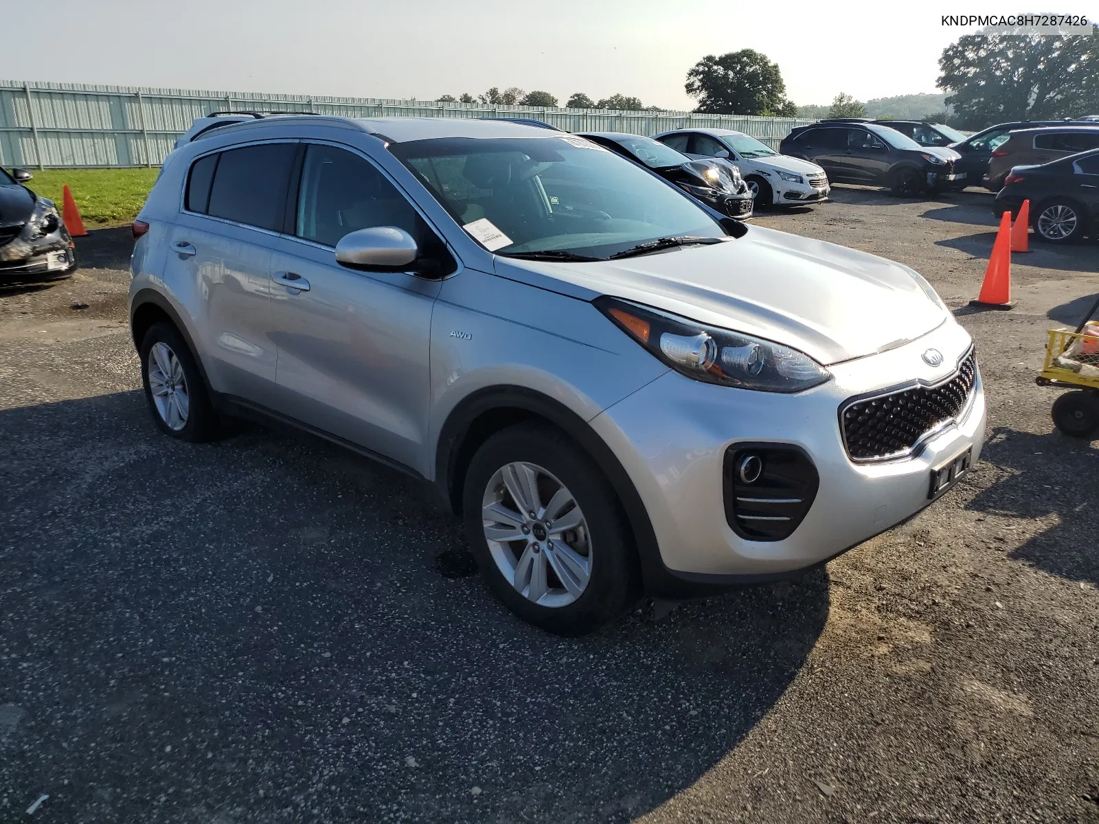 KNDPMCAC8H7287426 2017 Kia Sportage Lx