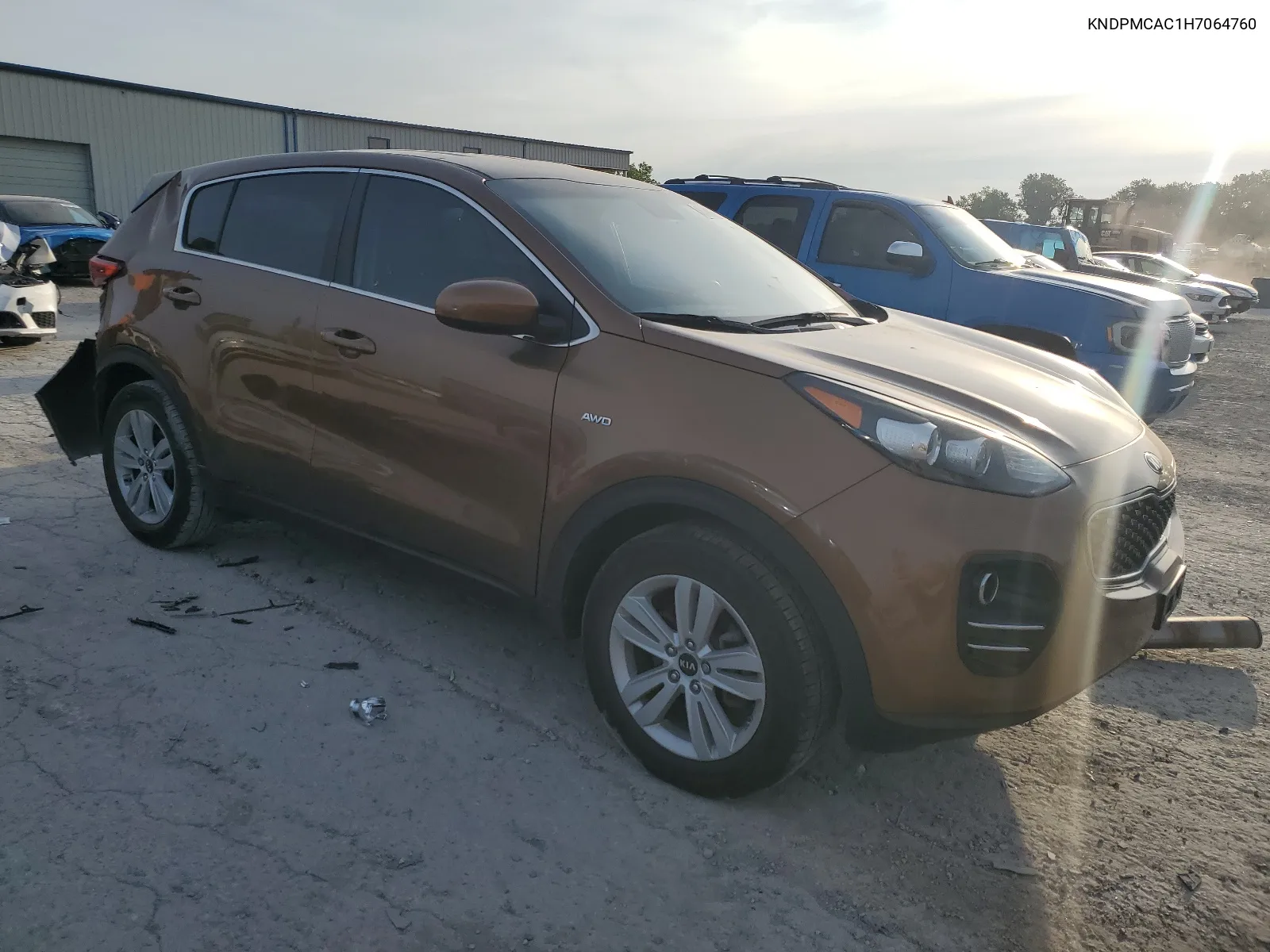 KNDPMCAC1H7064760 2017 Kia Sportage Lx