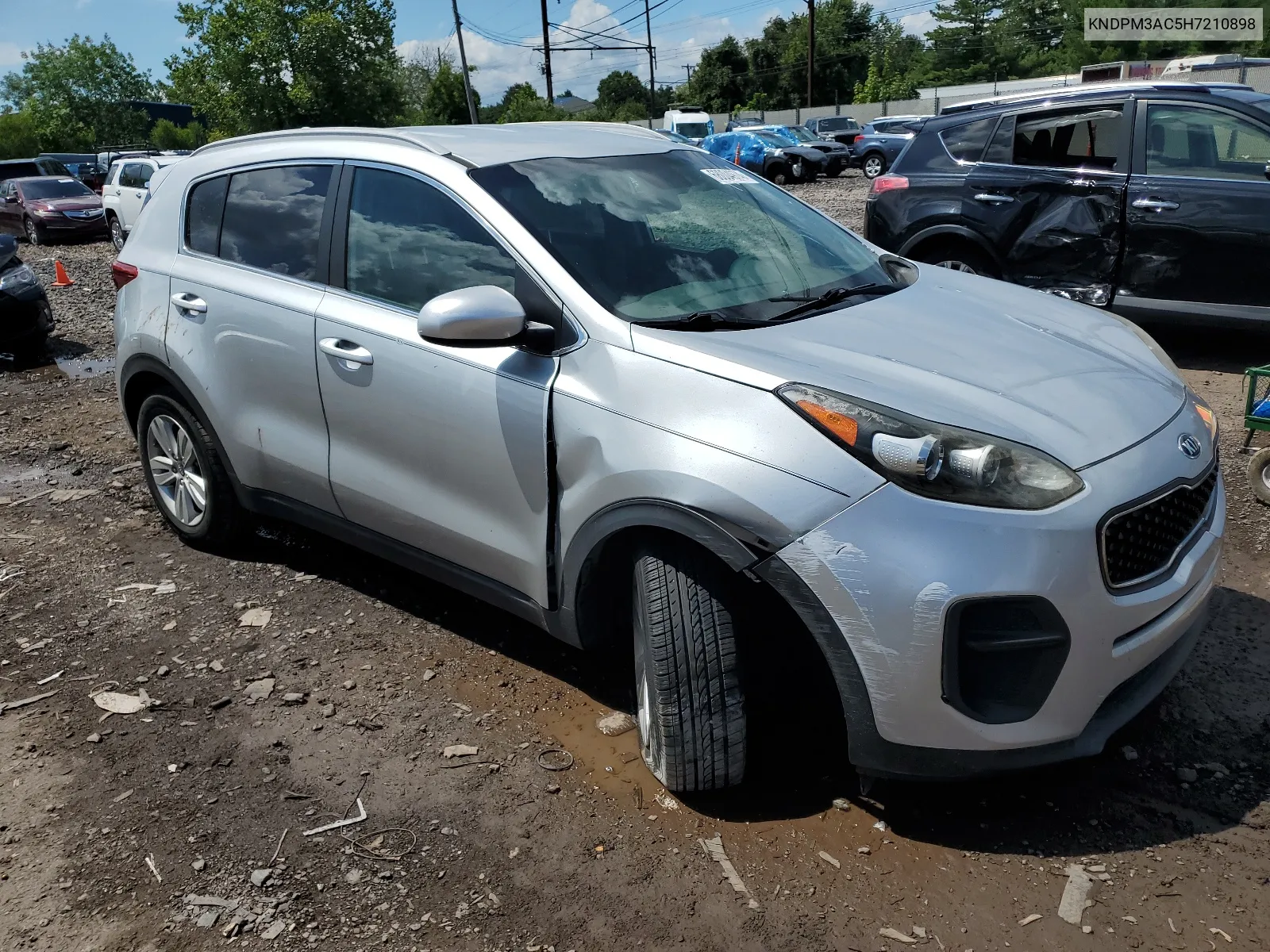 2017 Kia Sportage Lx VIN: KNDPM3AC5H7210898 Lot: 68004974