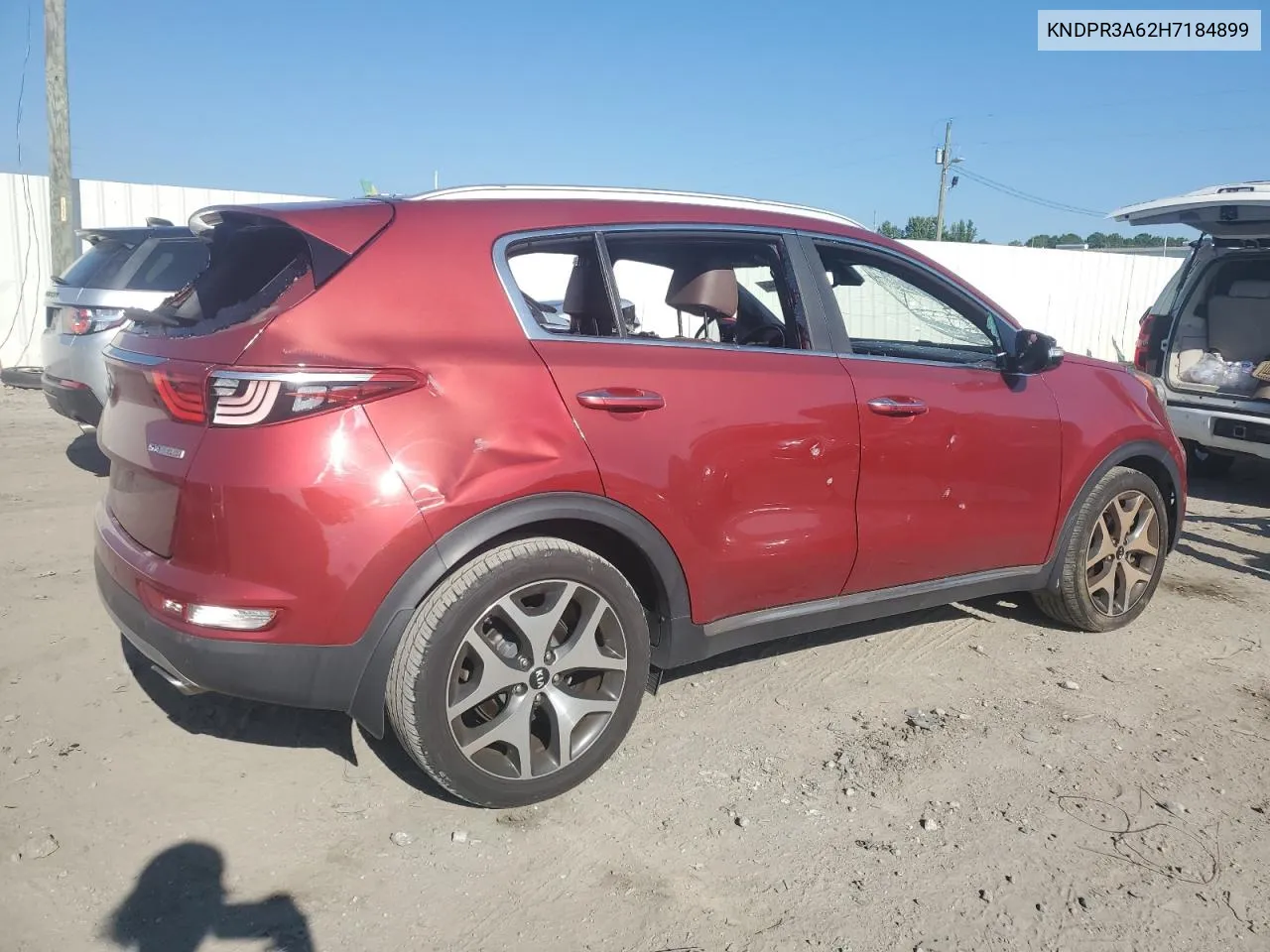 KNDPR3A62H7184899 2017 Kia Sportage Sx