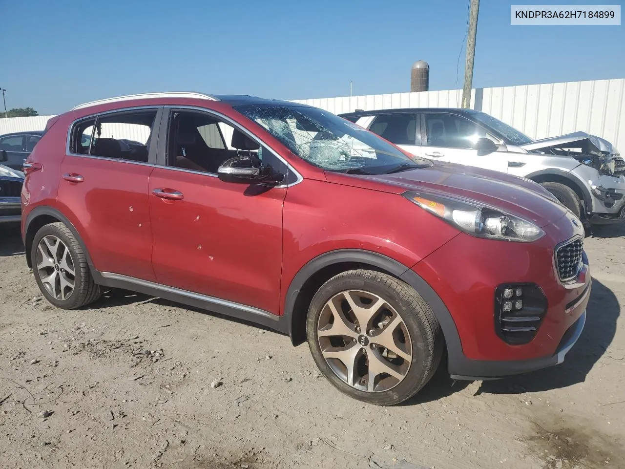 2017 Kia Sportage Sx VIN: KNDPR3A62H7184899 Lot: 68019344