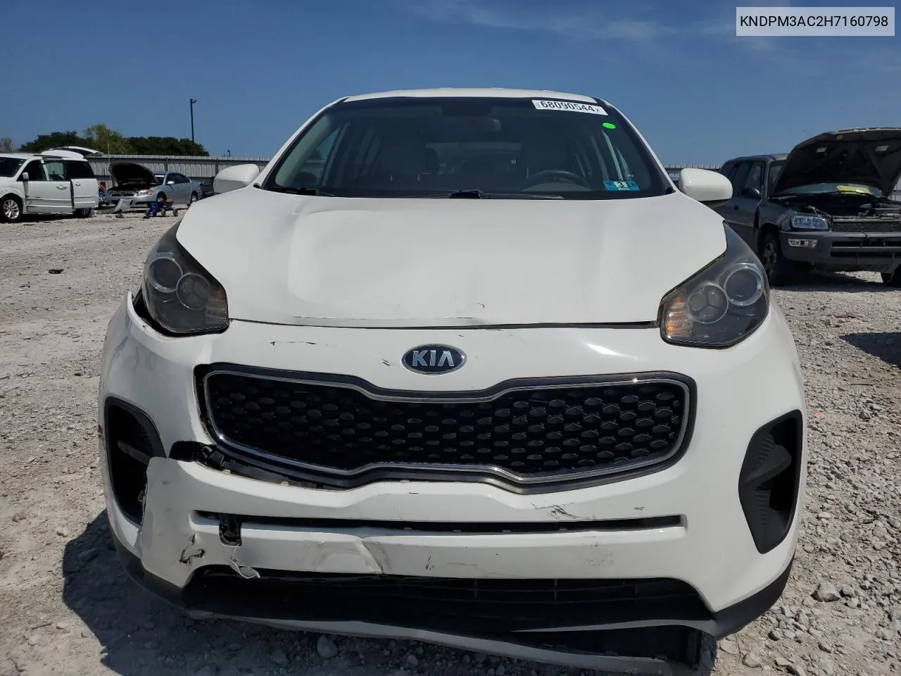 KNDPM3AC2H7160798 2017 Kia Sportage Lx