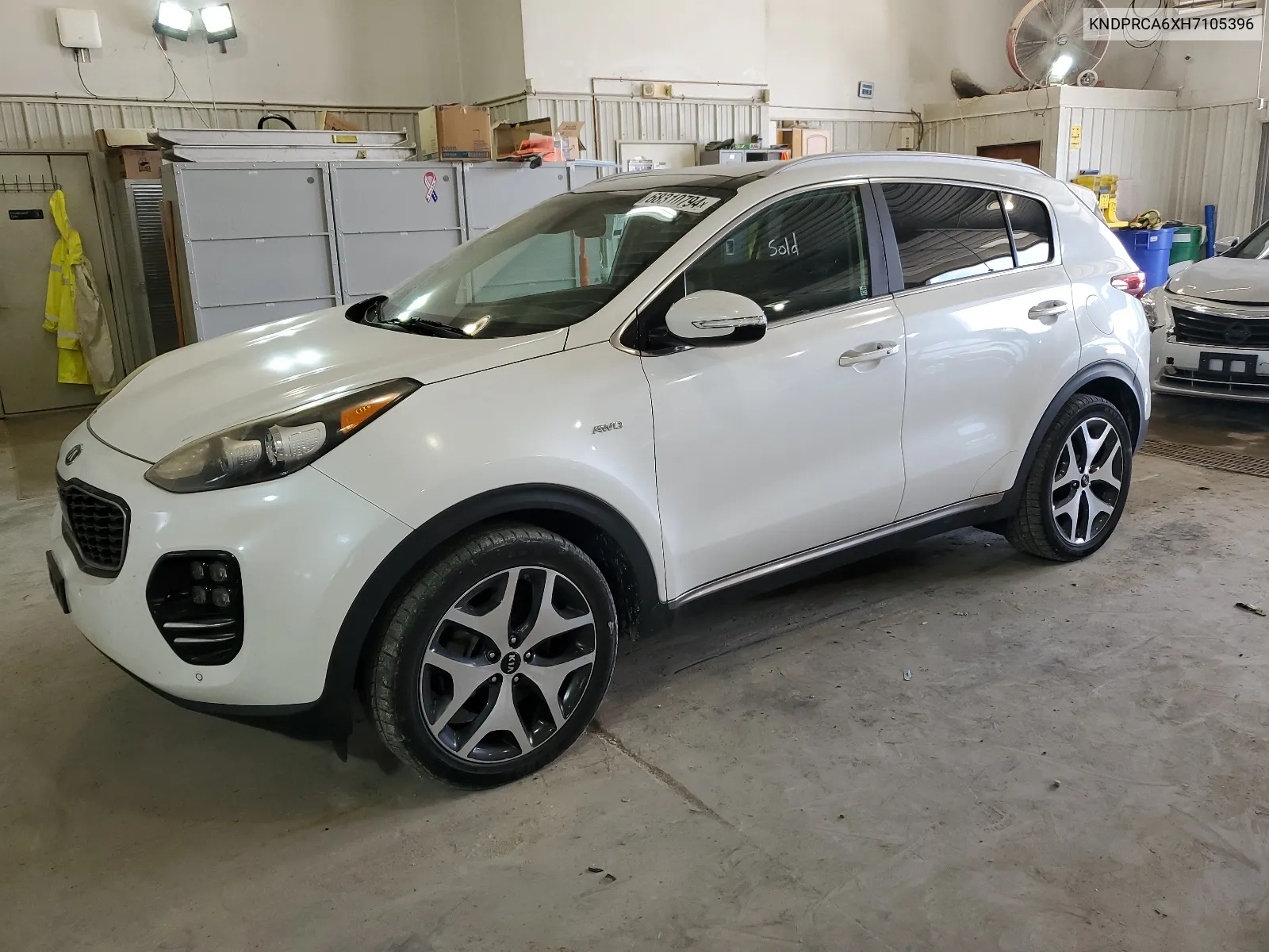 2017 Kia Sportage Sx VIN: KNDPRCA6XH7105396 Lot: 68310794