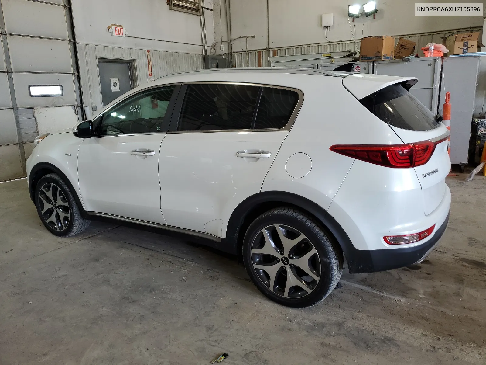 2017 Kia Sportage Sx VIN: KNDPRCA6XH7105396 Lot: 68310794