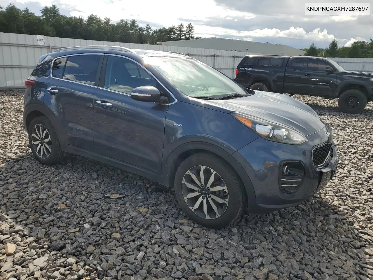 2017 Kia Sportage Ex VIN: KNDPNCACXH7287697 Lot: 68478164