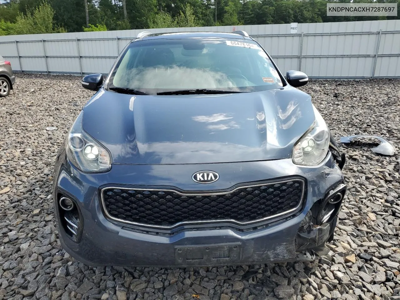 2017 Kia Sportage Ex VIN: KNDPNCACXH7287697 Lot: 68478164