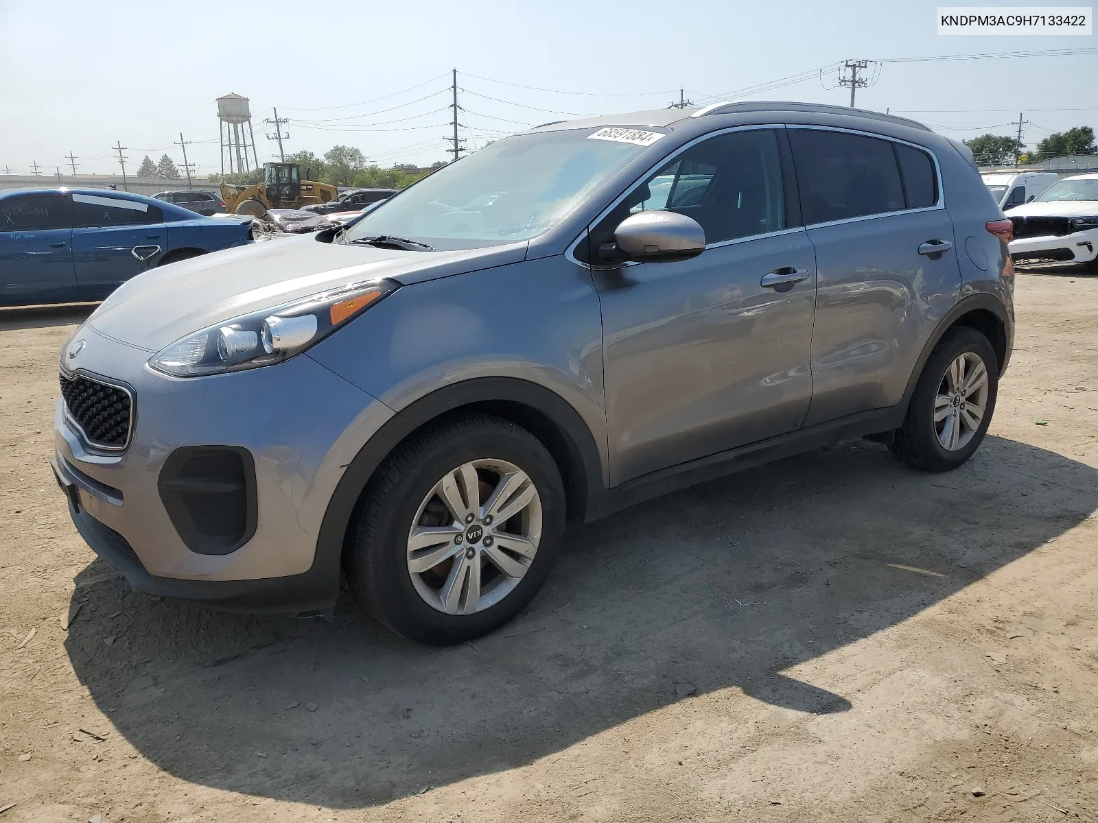 2017 Kia Sportage Lx VIN: KNDPM3AC9H7133422 Lot: 68591884