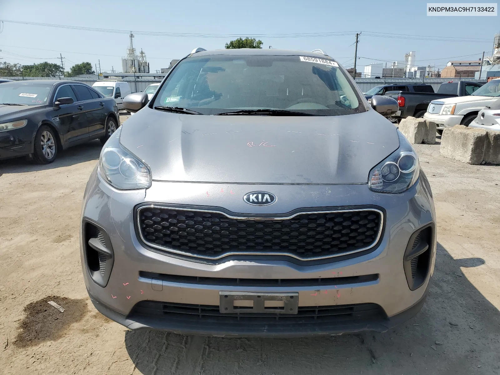 KNDPM3AC9H7133422 2017 Kia Sportage Lx