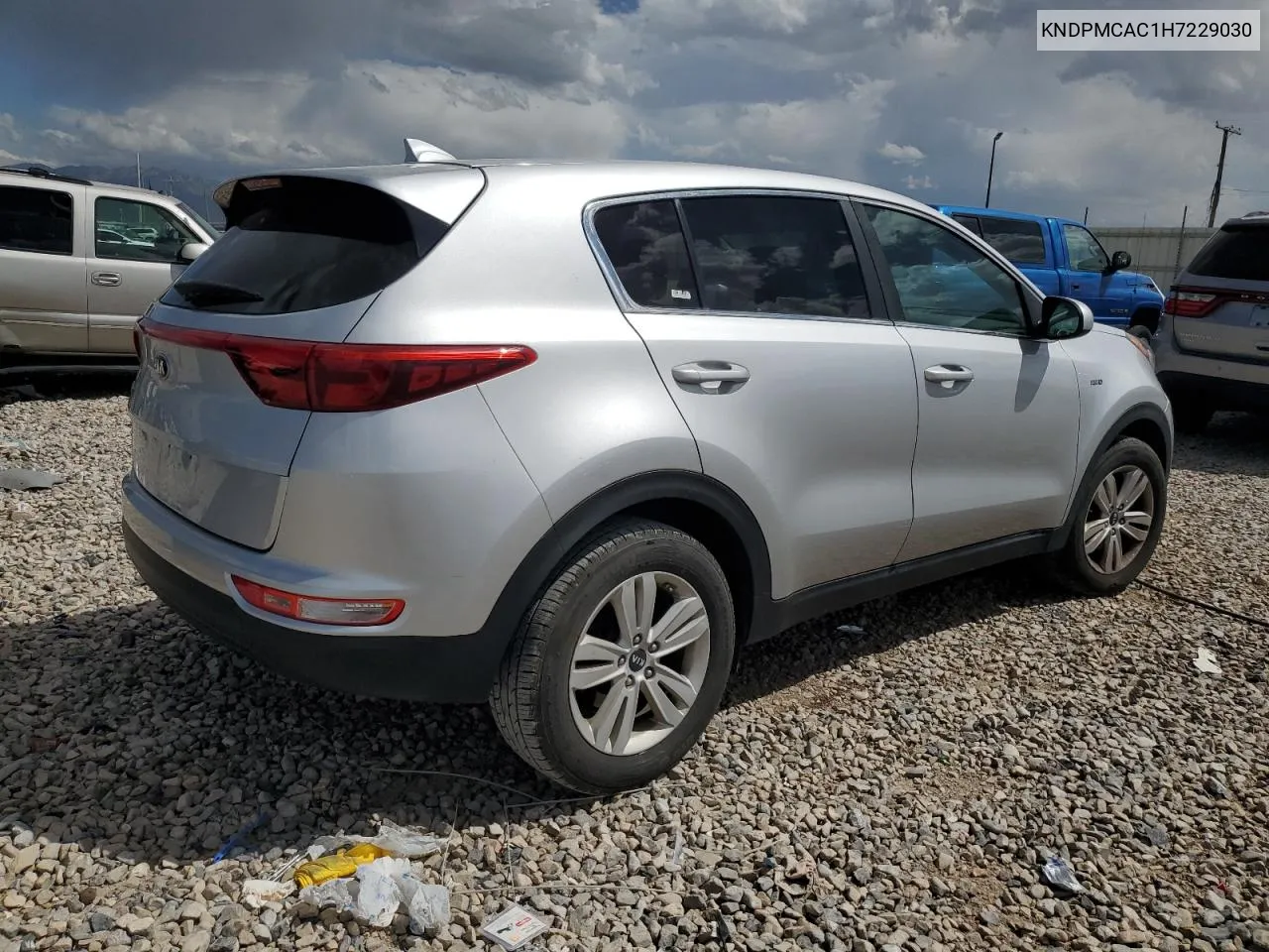 KNDPMCAC1H7229030 2017 Kia Sportage Lx