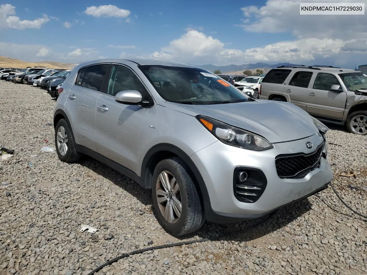 KNDPMCAC1H7229030 2017 Kia Sportage Lx