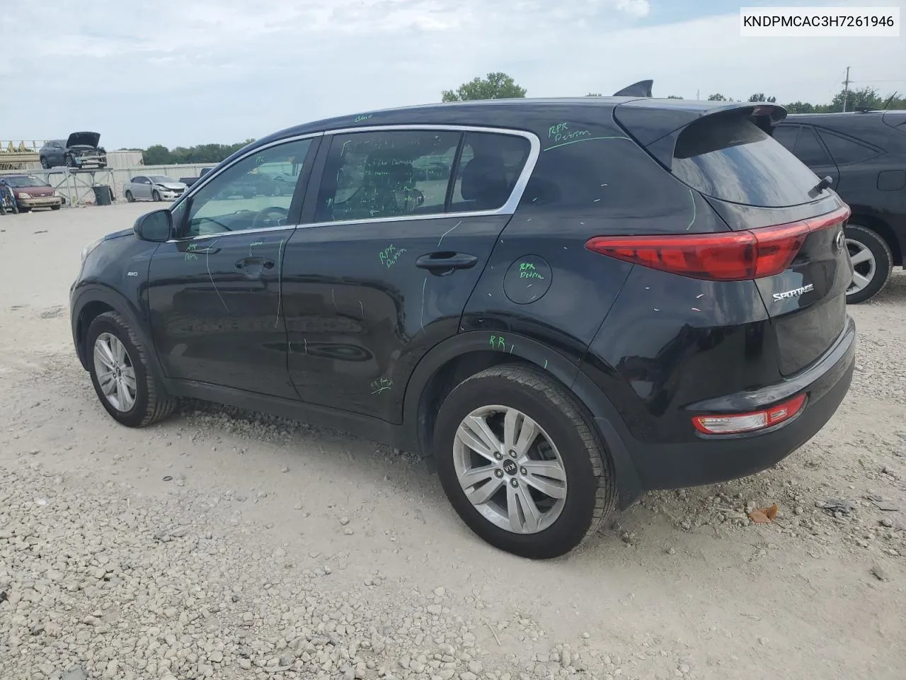 KNDPMCAC3H7261946 2017 Kia Sportage Lx