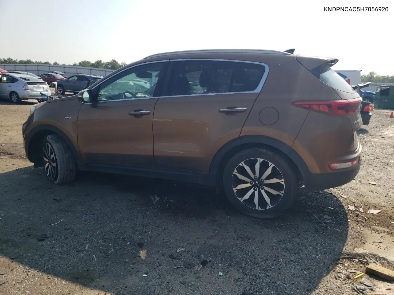 KNDPNCAC5H7056920 2017 Kia Sportage Ex