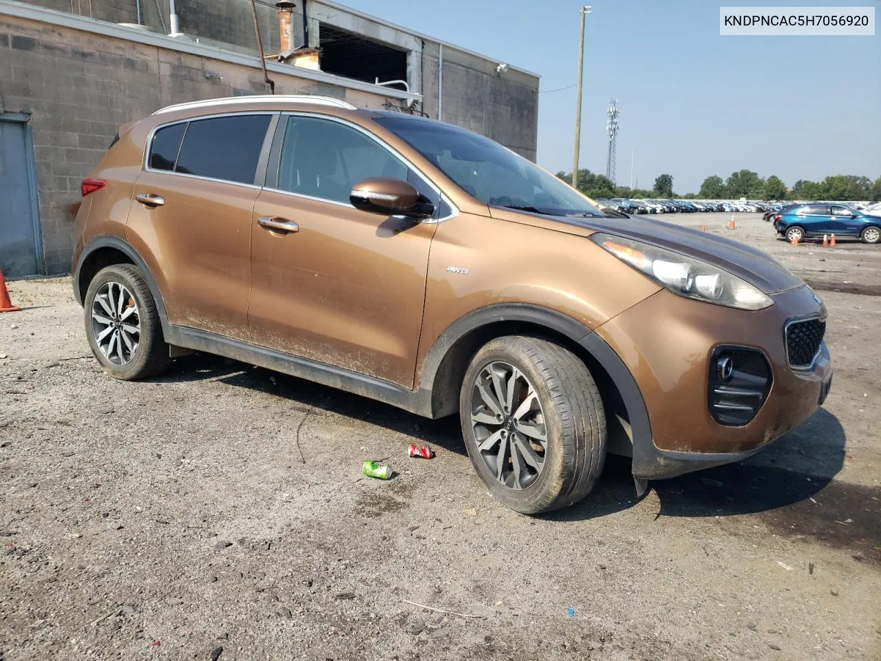 KNDPNCAC5H7056920 2017 Kia Sportage Ex