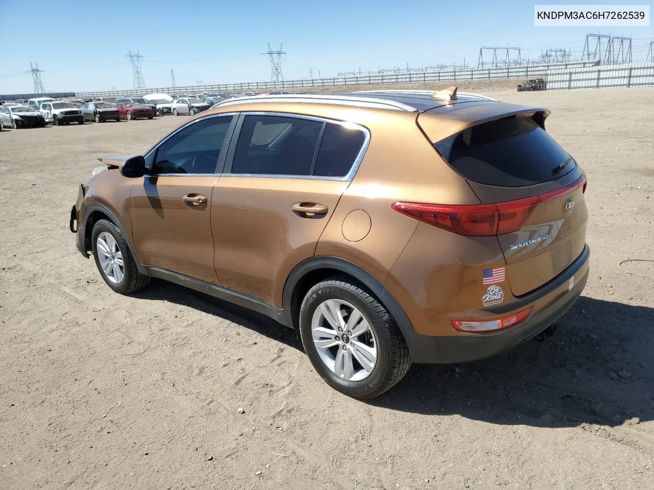 KNDPM3AC6H7262539 2017 Kia Sportage Lx